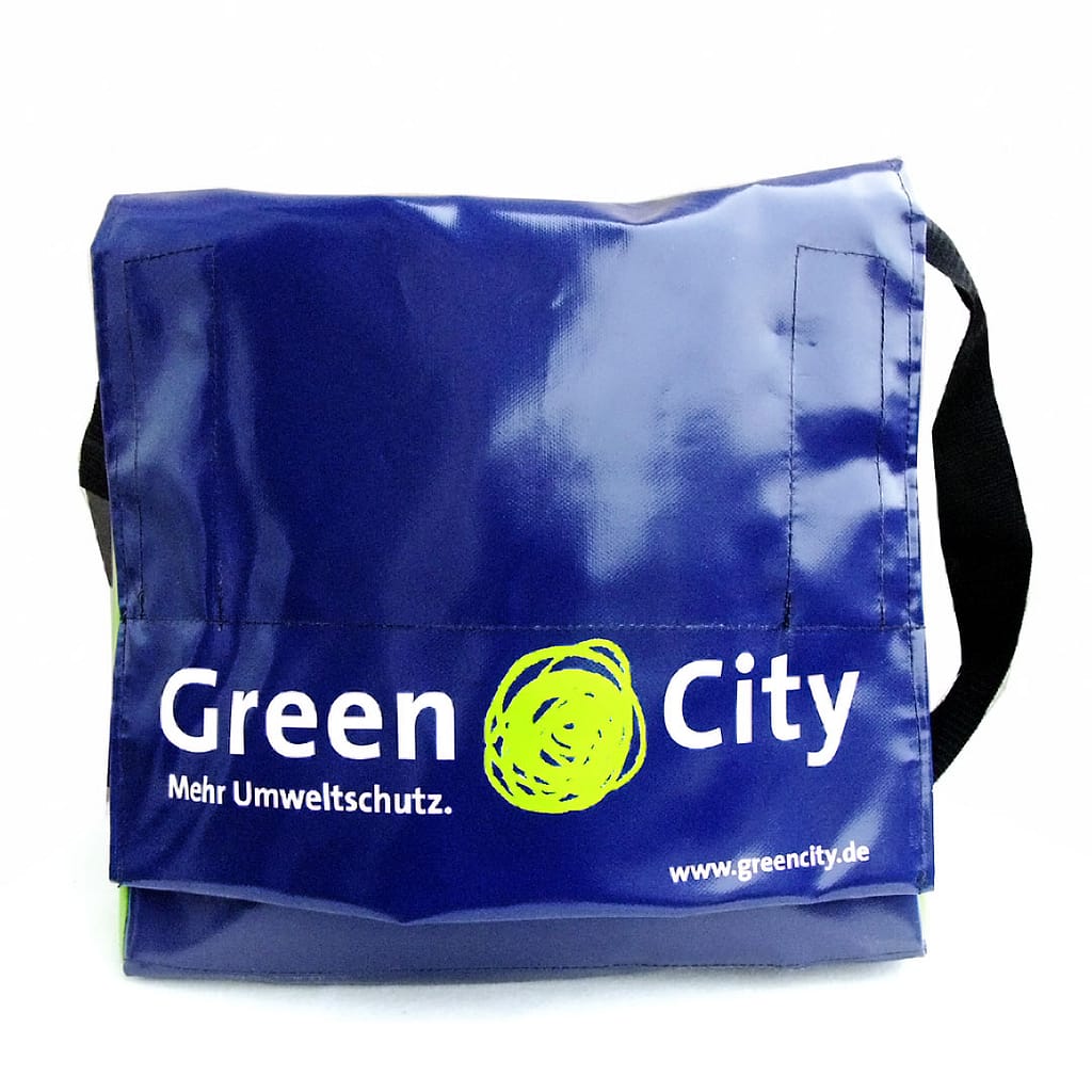 Individualisierte Werbetasche für Green City