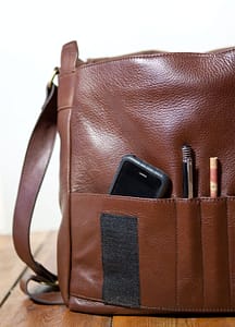 Ledertasche Detailansicht